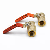 Valve, Brass Ball Valve, For High Temp, Industrial Use, zab. 20A    3/4 (24.1) inch (mm) (PT Type) ; Qty = 1; VAL-BVHT-P75-1
