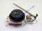 Thermostat, Adjustable, Capillary Type, Fitting Type, zag. 50 ~ 200 °C (t)  20/250 A/V (E)  05.0 X 89 mm (B); Qty = 100; THE-ACFR-TS-200S-F-100