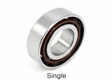 Bearing, Anguler Ball Bearing, Single Type, zan. 20 mm (d)  47 mm (D)  14 mm (B); Qty = 5; BER-AS-S-7204-5