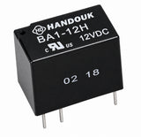 Relay, Telecom Relay, zai. 0.5A 125VAC,  1A 24VDC    12V 0.15W   ; Qty = 200; REL-TH-BA1-12H-200