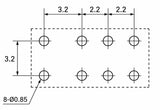 Relay, Telecom Relay, zcv. 1A 30VDC,  0.3A 125VAC    4.5V 50mW   ; Qty = 200; REL-TH-BD2-4.5-L-200