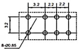 Relay, Telecom Relay, zcz.  1A30VDC  0.3A125VAC    12V50mW  ; Qty = 300; REL-TTBD2-12-L-300
