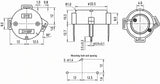 Buzzer, Piezo, DIP Type, zac. 12 V   ≥80 dB   1~30 V ; Qty = 100; BUZ-PD2316-100