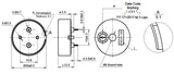 Buzzer, Piezo, DIP Type, zaa. 12 V   ≥95 dB   1~40 V ; Qty = 1000; BUZ-PDDBUZPD-3011-1000