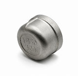Fitting, Stainless Steel Fitting, Cap, zae. 20A    3/4 (24.1) inch (mm) (PT Type) ; Qty = 10; FIT-S-CY-P75-10