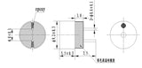 Buzzer, Magnetic, DIP Type, zal. 3 V   ≥85 dB   2~5 V ; Qty = 30; BUZ-MDDBUZMD-09C1-30