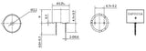 Buzzer, Magnetic, DIP Type, zah. 12 V   ≥85 dB   7~16 V ; Qty = 500; BUZ-MDDBUZMD-1212-500