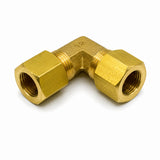 Fitting, Brass Fitting, Ring Elbow Connector(Both End), zaf. REB    3/4 (19.05) inch (mm) (Flared) ; Qty = 2; FIT-B-REBY-P75-2
