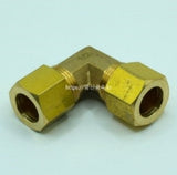 Fitting, Brass Fitting, Ring Elbow Connector(Both End), zae. REB    5/8(15.88) inch(mm) Flare ; Qty = 4; FIT-B-REBY-REB-5/8(15.88)-4