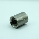 Fitting, Stainless Steel Fitting, Female Socket, zab. 8A    1/4(11.4) inch(mm) PT ; Qty = 10; FIT-S-FSY-FS-1/4(11.4)-10