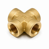 Fitting, Brass Fitting, Female Union(Cross), zae. 20A    3/4 (24.1) Inch (mm) (PT) ; Qty = 1; FIT-B-FUCY-P75-1