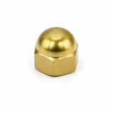 Fitting, Brass Fitting, Flared Cap, zae. FC-    5/8 (15.88) Inch (mm) (Flared) ; Qty = 6; FIT-B-FCY-P63-6