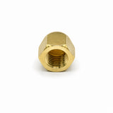 Fitting, Brass Fitting, Flared Cap, zae. FC-    5/8 (15.88) Inch (mm) (Flared) ; Qty = 6; FIT-B-FCY-P63-6