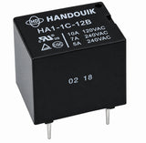 Relay, Power Relay, zab. 10A 240VAC, 12A 120VAC 24VDC    5VDC 0.36W   ; Qty = 200; REL-PH-HA1-1A-5S-200