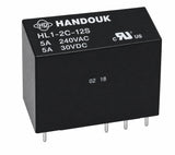 Relay, Power Relay, zct. 16A 240VAC 30VDC    24VDC 0.54W   ; Qty = 50; REL-PH-HL1-1AH-24H-50