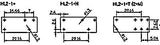 Relay, Power Relay, zfk.  8A250VAC30VDC    12VDC0.4W  ; Qty = 20; REL-PH-HL2-2CM-12-20