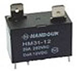 Relay, Power Relay, zhn.  20A250VAC    24VDC0.9W  ; Qty = 100; REL-PH-HM31-24-P-100