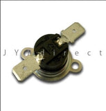 Thermostat, 1/2" Disc, Auto-reset, Normally Open, Horizontal, Adjustable Angle Base Flange, N-Type (Normal Type), Terminal Size 250, zbc. 145 ℃ (OT) ; Qty = 10; THE-2AOHS-N-250W145-10