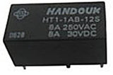 Relay, Power Relay, zii.  10A250VAC 8A30VDC    200mW  ; Qty = 100; REL-PH-HT1-1A-9-L2-100