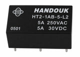 Relay, Power Relay, zjf. 8A 250VAC, 8A 30VDC    300mW   ; Qty = 50; REL-PH-HT2-1A-6-L2-50