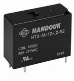 Relay, Power Relay, zkd. 50A 250VAC    1.5W   ; Qty = 200; REL-PH-HT3-1A(*)-24(*)-L1-**-200
