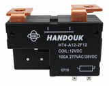 Relay, Power Relay, zky. 100A 277VAC 28VDC    2.4W   ; Qty = 50; REL-PH-HT4-B12-2T-50