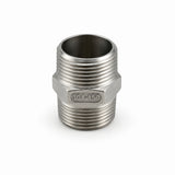 Fitting, Stainless Steel Fitting, Hex Male Connector, zae. 20A    3/4 (26.4) inch (mm) (PT Type) ; Qty = 4; FIT-S-HMCY-P75-4