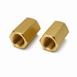 Fitting, Brass Fitting, Hex Socket A, zac. 10A    3/8 (14.9) Inch (mm) (PT) ; Qty = 5; FIT-B-HSAY-P38-5