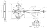 Buzzer, Piezo, Connector Type, zaa. 12 V   ≥78 dB   1~30 V ; Qty = 30; BUZ-PCDBUZPC-3020-30