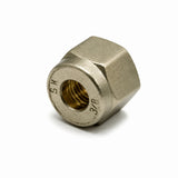 Fitting, Brass Fitting, Lock Nut, High Pressure, zad. 1/2 inch (IT)  Flared Type  (T) ; Qty = 100; FIT-B-LNHPY-P50-100