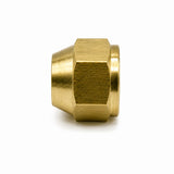 Fitting, Brass Fitting, Lock Nut, Low Pressure, zad. 3/8 inch (IT)  Flared Type  (T) ; Qty = 10; FIT-B-LNLPY-P38-10