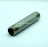 Fitting, Stainless Steel Fitting, Male Connector(Long), zbl. 10A    3/8(16.6) inch(mm) PT  300 mm L; Qty = 10; FIT-S-MCLY-MCL-10A-3/8(16.6)-300-10