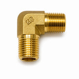 Fitting, Brass Fitting, Male Elbow Connector, zad. 15A    1/2 (20.9) Inch (mm) (PT) ; Qty = 5; FIT-B-MECY-P50-5
