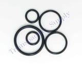 O-Ring, NBR, AS Series, Rubber, zfi. 21.82 mm (ID)  3.53 mm (t) ; Qty = 100; ORG-NAS-RJAS212-100