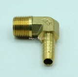 Fitting, Brass Fitting, Outer Thread Elbow Fittings, zag. 10A    3/8(16.6) inch(mm) PT  9.5 mm ID; Qty = 10; FIT-B-OTEY-OTE-3/8(16.6)-9.5-10