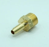 Fitting, Brass Fitting, Outer Thread Fittings, zar. 15A    1/2(20.9) inch(mm) PT  9.5 mm ID; Qty = 10; FIT-B-OTFY-OTF-1/2(20.9)-9.5-10