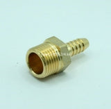 Fitting, Brass Fitting, Outer Thread Fittings, zaa. 6A    1/8(9.7) inch(mm) PT  5 mm ID; Qty = 20; FIT-B-OTFY-OTF-1/8(9.7)-5-20