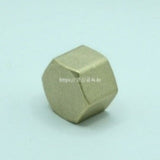 Fitting, Brass Fitting, PT Cap, zad. 15A    1/2(18.6) Inch(mm) PT ; Qty = 4; FIT-B-PTCY-PTC-1/2(18.6)-4