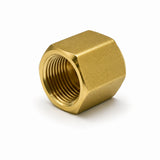 Fitting, Brass Fitting, PT Cap, zad. 15A    1/2 (18.6) Inch (mm) (PT) ; Qty = 5; FIT-B-PTCY-P50-5