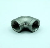 Fitting, Stainless Steel Fitting, Pipe Connecting Elbow(Female-Female), zad. 15A    1/2(18.6) inch(mm) PT ; Qty = 5; FIT-S-PCEFY-PCEF-1/2(18.6)-5