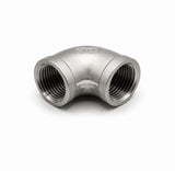 Fitting, Stainless Steel Fitting, Pipe Connecting Elbow(Female-Female), zai. 50A    2 (56.6) inch (mm) (PT Type) ; Qty = 6; FIT-S-PCEFY-2P00-6