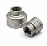 Fitting, Stainless Steel Fitting, Pipe Connector(Both Side Different Size), zaf. 1 (30.2) inch (mm) (PT Type)  3/4 (24.1) inch (mm) (PT Type) ; Qty = 2; FIT-S-PCDY-1P00-P75-2