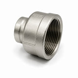 Fitting, Stainless Steel Fitting, Pipe Connector(Both Side Different Size), zaf. 1 (30.2) inch (mm) (PT Type)  3/4 (24.1) inch (mm) (PT Type) ; Qty = 2; FIT-S-PCDY-1P00-P75-2