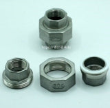 Fitting, Stainless Steel Fitting, Pipe Union, zai. 50A    2(56.6) inch(mm) PT ; Qty = 1; FIT-S-PUY-PU-2(56.6)-1