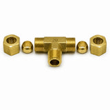 Fitting, Brass Fitting, Ring Tee Fitting B, zak.  1/2 (20.9) inch (mm) (PT) ; Qty = 2; FIT-B-RTBY-P50-P75-2