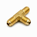 Fitting, Brass Fitting, Tee Connector A, zag.  3/4 (19.05) inch (mm) (Flared) ; Qty = 3; FIT-B-TCAY-P75-3