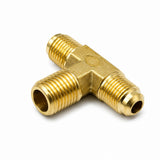 Fitting, Brass Fitting, Tee Connector B, zaj.  1/2 (20.9) inch (mm) (PT)  3/4 (19.05) inch (mm) (Flare); Qty = 3; FIT-B--TCBY-P50-P75-3