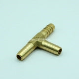 Fitting, Brass Fitting, Tee Connector for Hose, zag. TCH    16 mm ID ; Qty = 10; FIT-B-TCHY-TCH-16-10