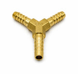 Fitting, Brass Fitting, Y Connector for Hose, zaa. YCH    8 mm (ID) ; Qty = 5; FIT-B-YCHY-8-5