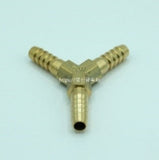 Fitting, Brass Fitting, Y Connector for Hose, zad. YCH    13 mm ID ; Qty = 10; FIT-B-YCHY-YCH-13-10